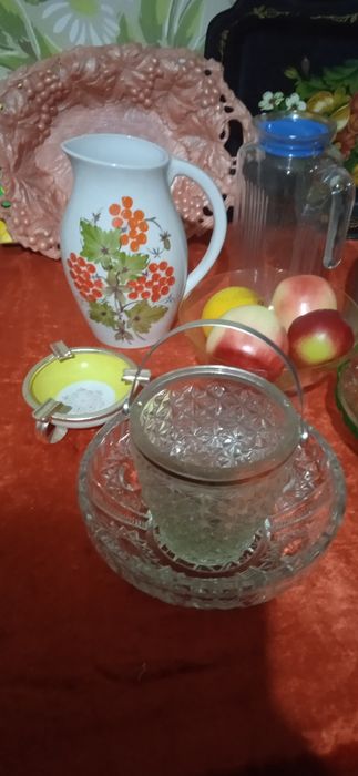 Посуда  хрусталь керамика стекло
