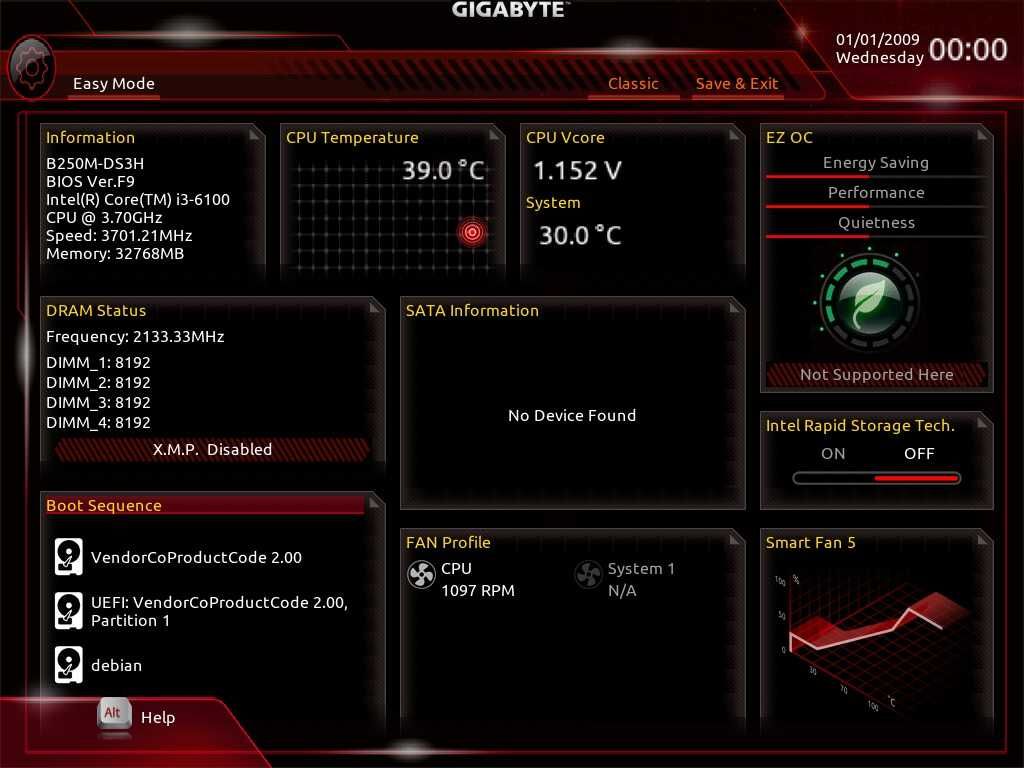 Дъно Дънна платка Gigabyte GA-B250M-DS3H 1151 DDR4