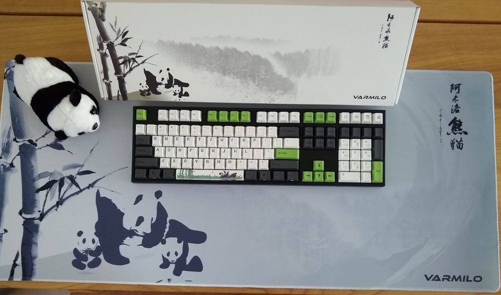 Клавиатура механическая Varmilo с пандой