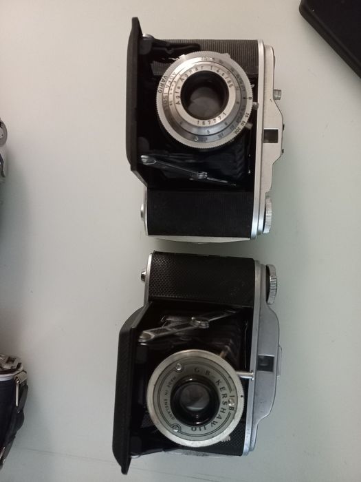 Pax M4, Zenith Agfa isolette  Kershaw 110 vintage aparate foto