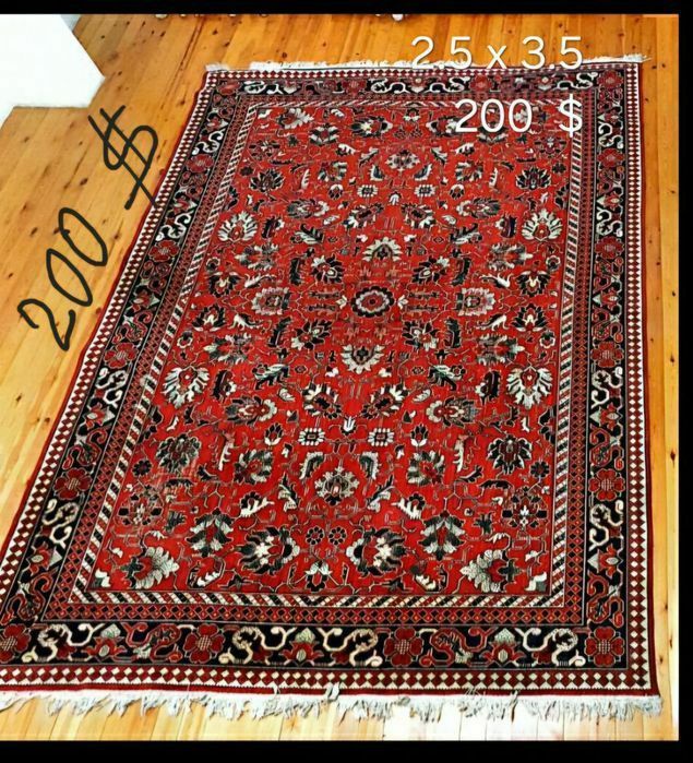 Ковер гилам 1.5х2 ва 2х3 шерсть 3.5х6