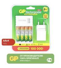 Зарядное устройство для аккумуляторов GP CPBA, 4 акк 2700mAh, АА, адап