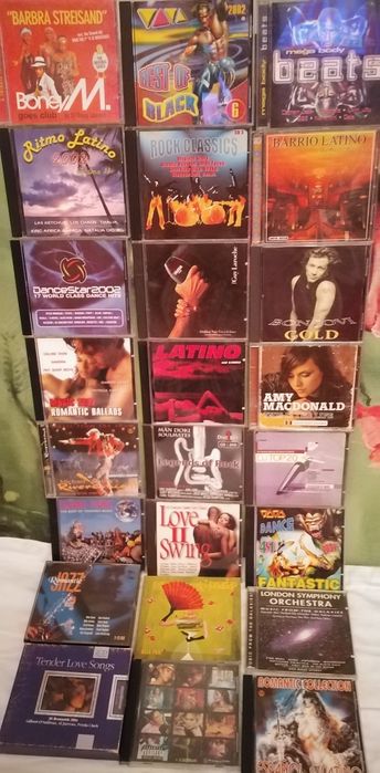 CD Muzică străină 207 bucăți