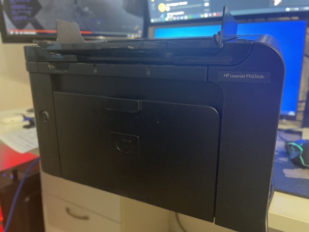 Принтер HP LaserJet P1606dn Ч/Б двухсторонний Б/У
