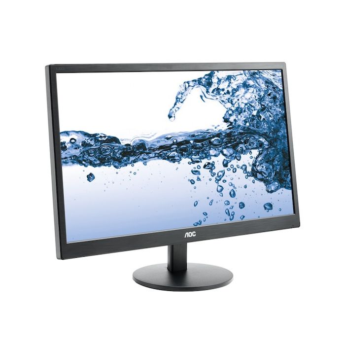 Monitor LED TN AOC 21.5", Wide, FHD, VGA, E2270SWN, Negru
