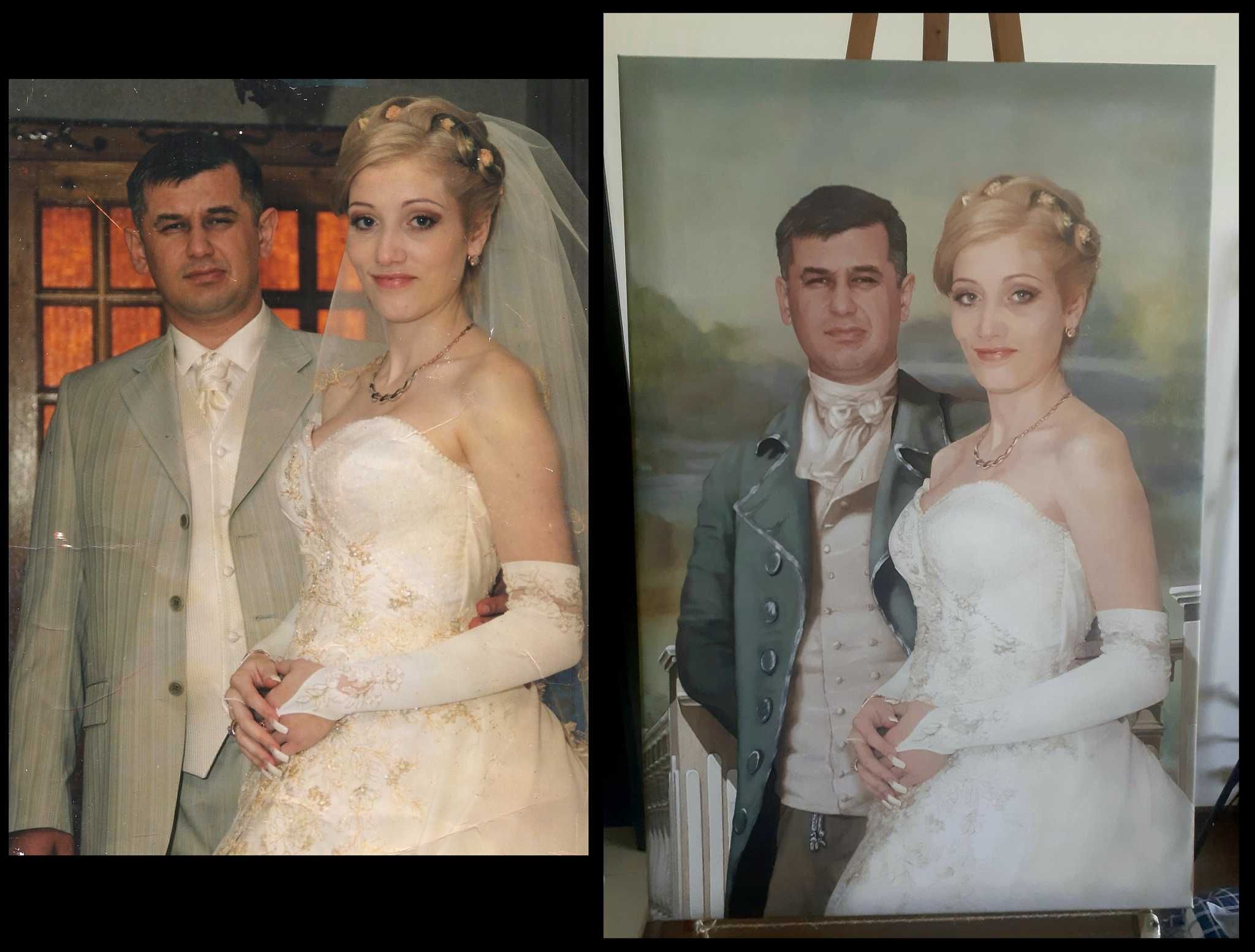 Portrete, caricaturi, tablouri dupa fotografii - ofera cadoul perfect!