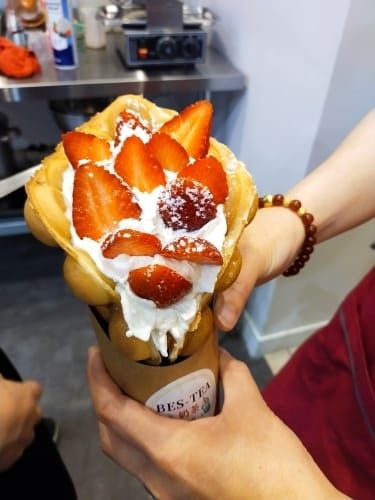 Aparat Bubble Waffle 1400W Vafe Wafe nou Profesional