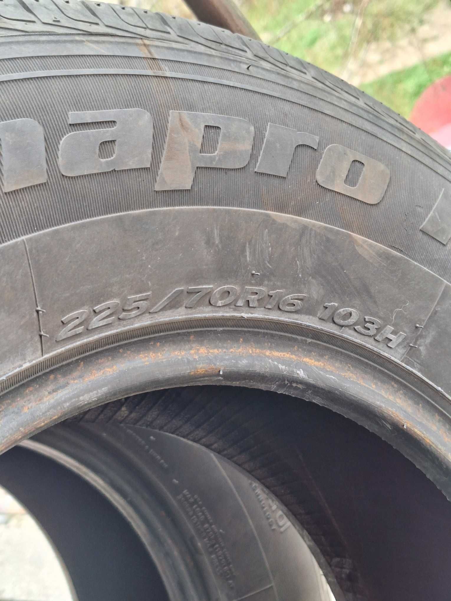 2бр Гуми 225/70/16 Летни - Hankook DOT3920