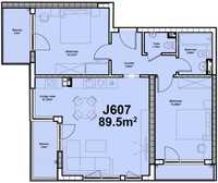 Тристаен апартамент за продажба в ж.к. Полигона, 871-6906