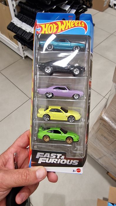 Set Hot Wheels Fast&Furious sigilat