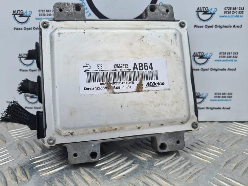 Calculator motor ECU AB64 ACDELCO E78 Opel Adam 1.4 i ; 1.2 16 v