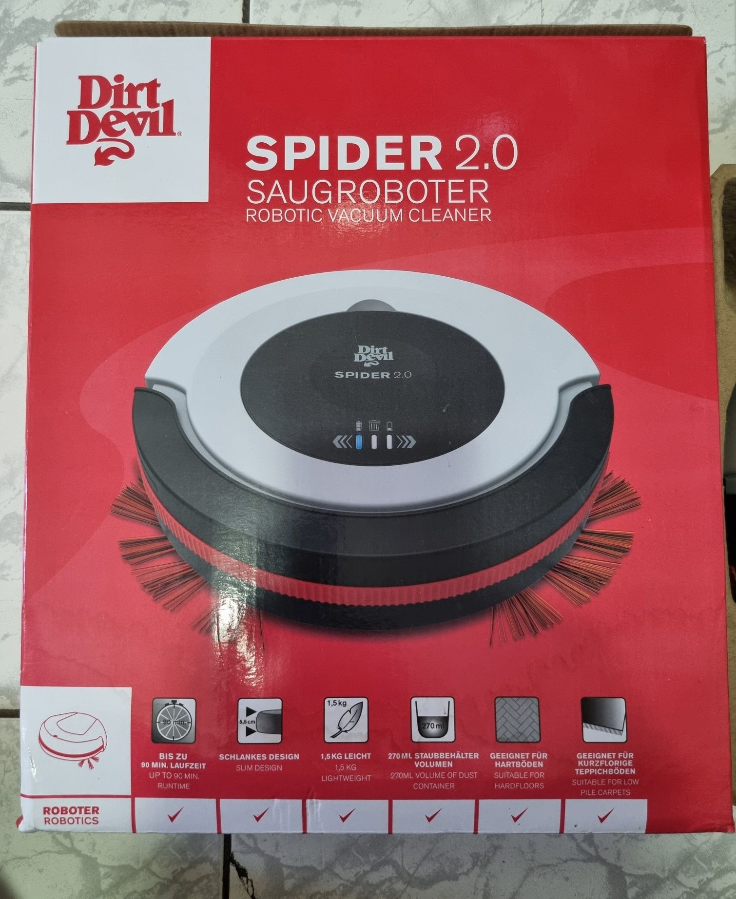 Aspirator robot Dirt Devil Spider 2.0