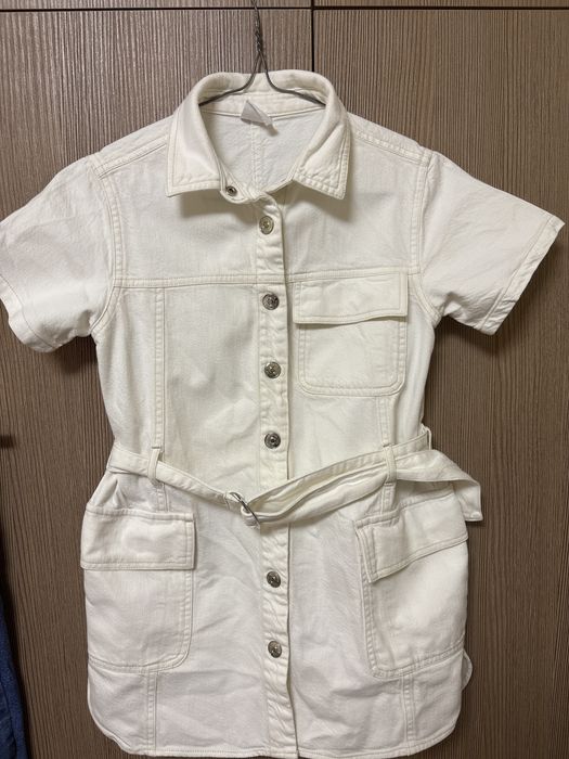 Sarafan Zara denim 9 ani 134 cm