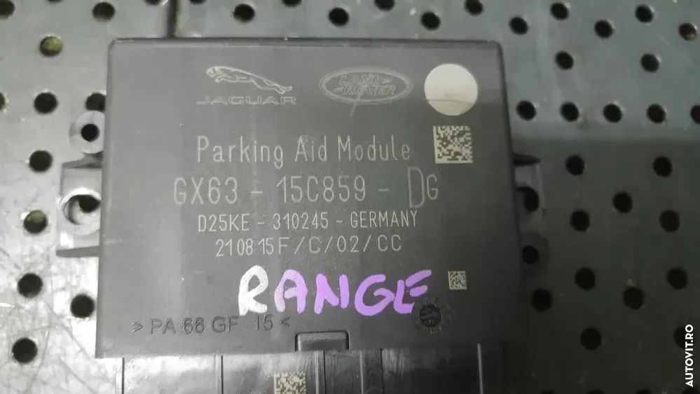 Modul calculator senzori parcare land rover range rover 4 vogue l405 gx6315c859dg 0507918102