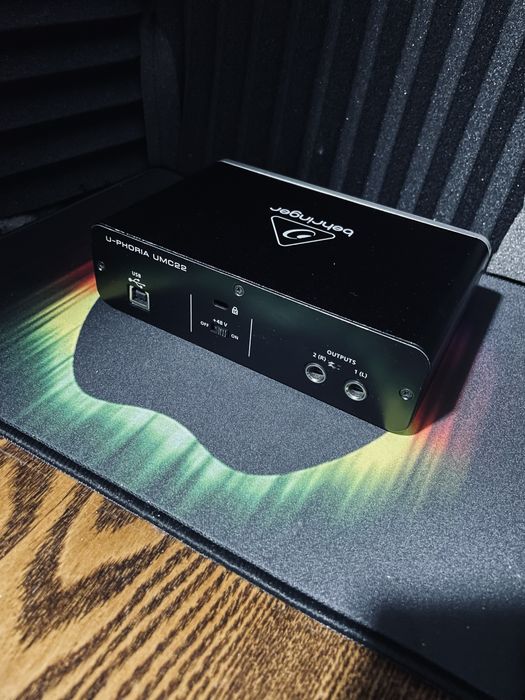 Звуковая карта behringer mk 22