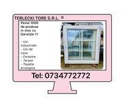 FEREASTRA LEMN TERMOPAN sprosuri casa cabana  H 140 x L 132  GARANTIE