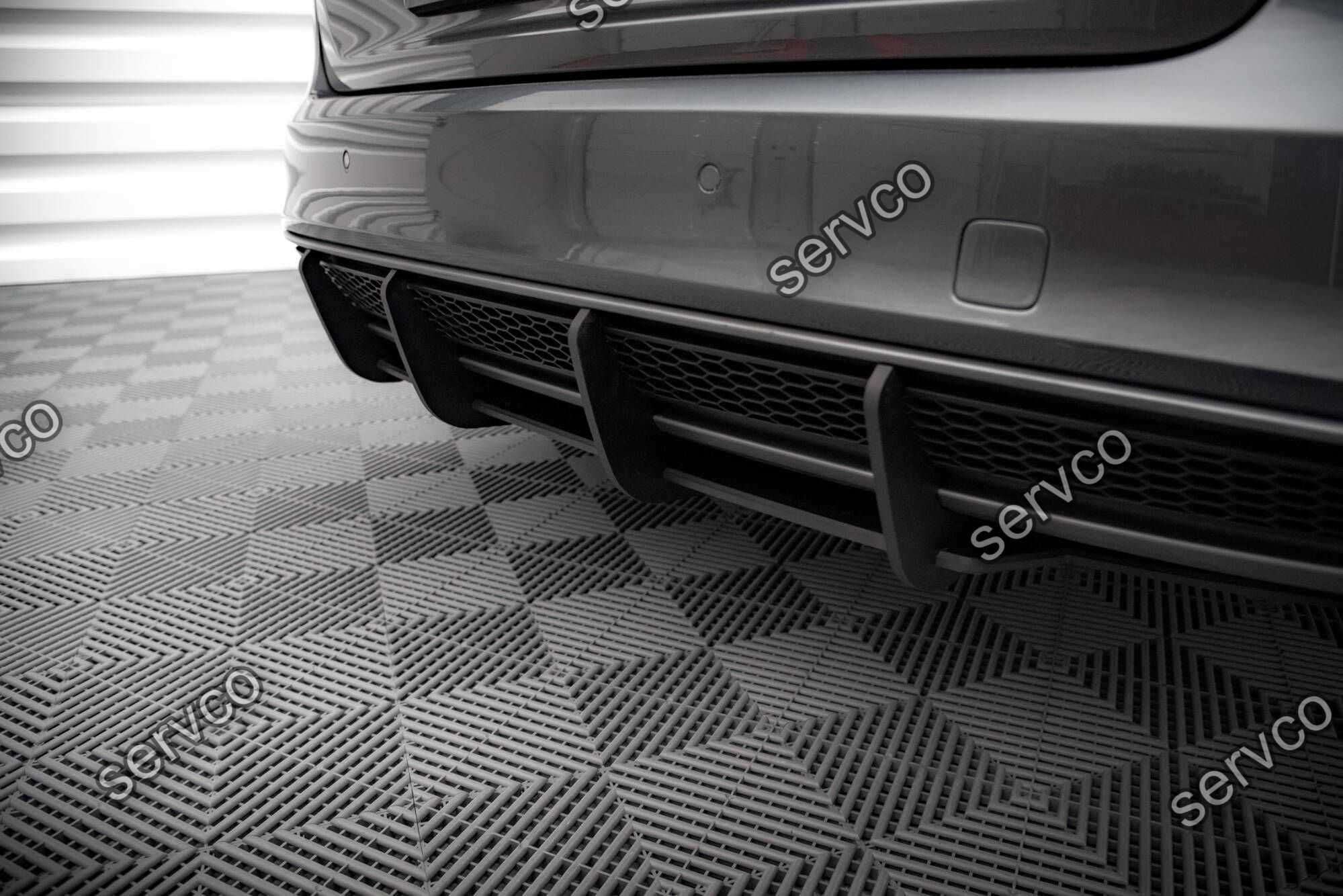 Difuzor bara spate Audi A4 S-Line B8 2011-2015 v19 - Maxton Design