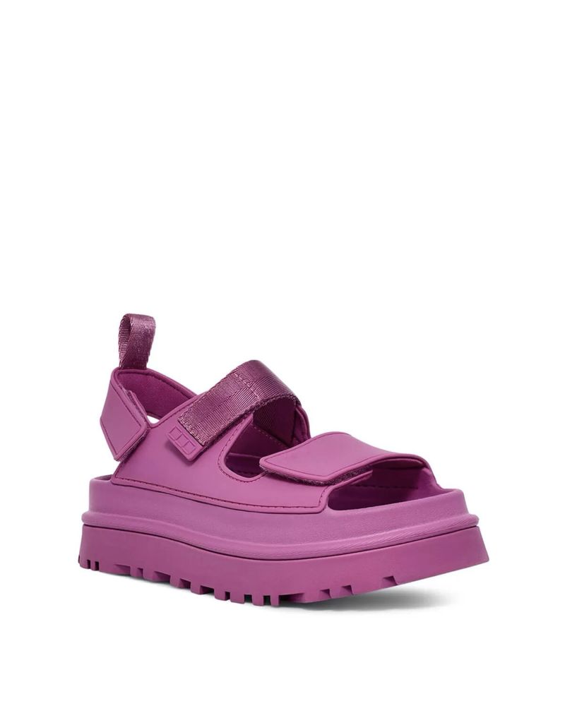 Сандали по модел UGG в лилав цвят