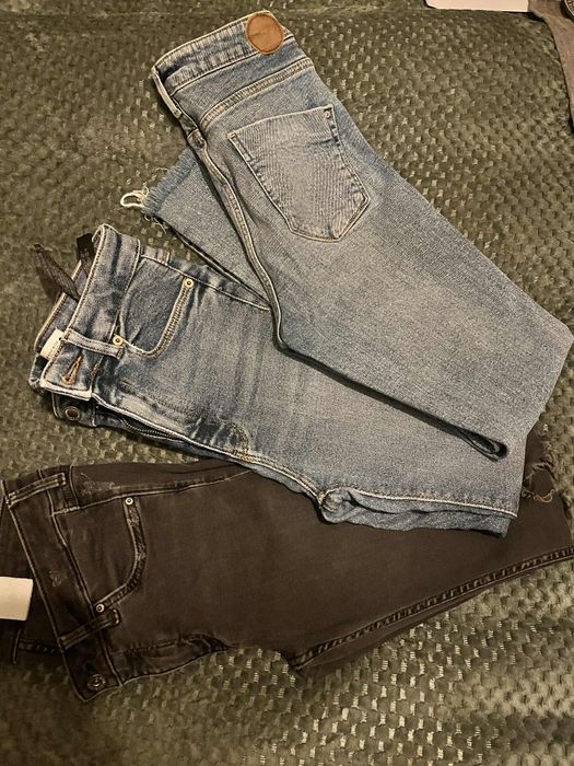 Дънки Zara, HM xs