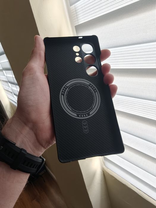 Husa aramida fibra carbon s25 ultra ca noua