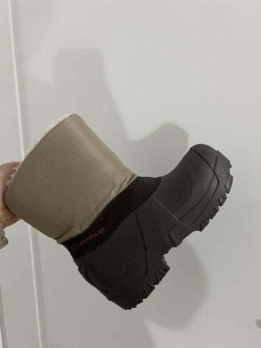 Cizme ghete Quechua zapada impermeabile marime 28 - 29 copii
