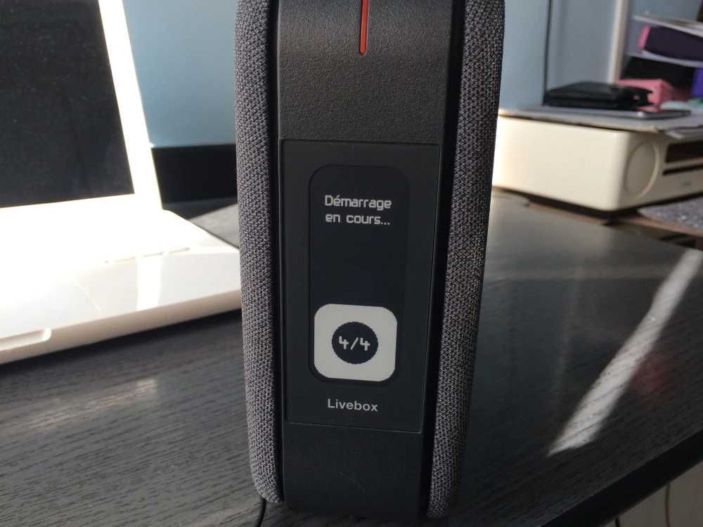 Router fibra optica ORANGE LIVEBOX 6 codat  Orange Franta.