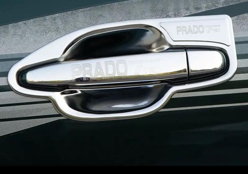 Хром ручки дверей Toyota Prado 120 lexus GX 470