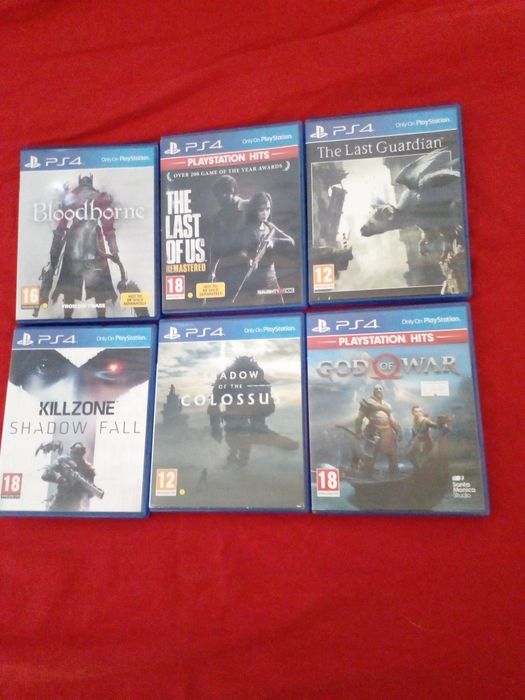 Продавам игри за PS4