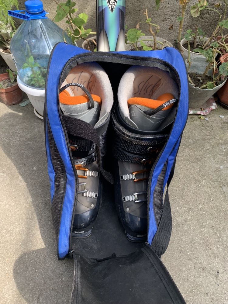 Rossignol DAS ски 177 и ски обувки SALOMON 44 размер/специална чанта/