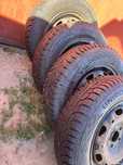 Set 4 roți 165/70 R14 – jante + anvelope Uniroyal all season