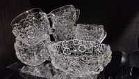 Кристален сет Walther Glas, Karmen. 
5 броя чаши за чай или кафе с вме