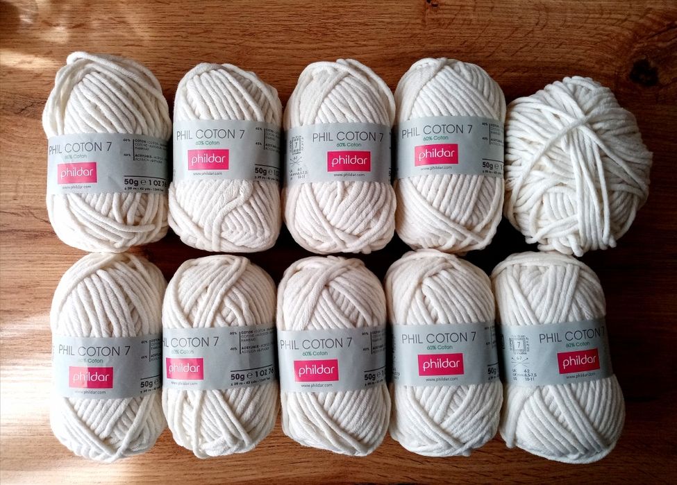 Прежди Phil Coton 7 на Phildar, Bosfor, Yarn Art Angora Active и Alize