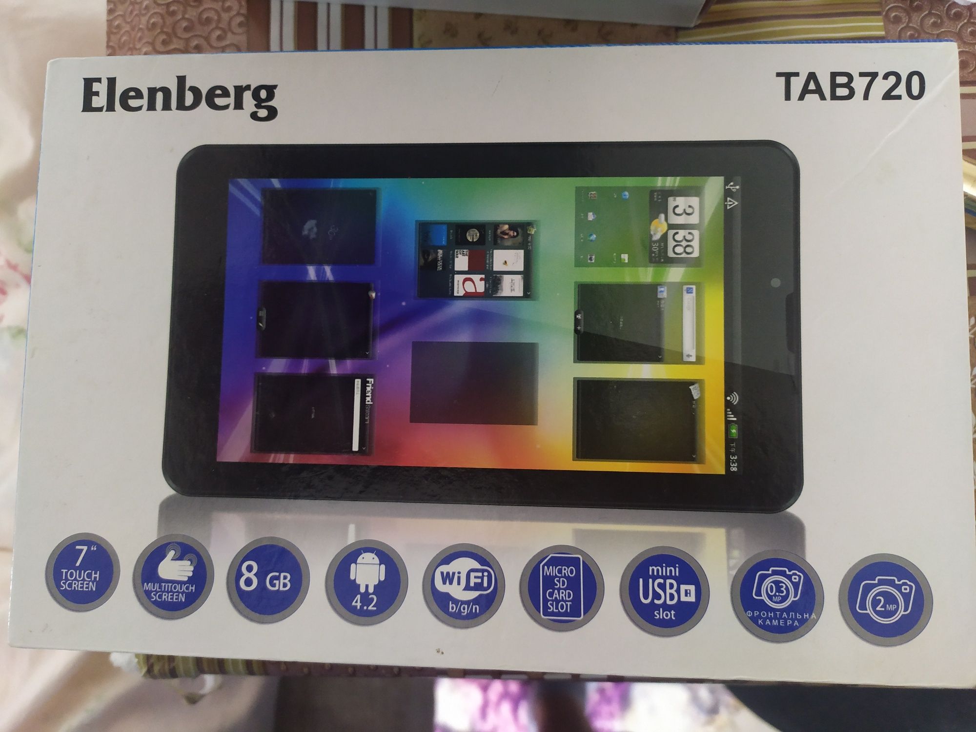 Продам планшет Elenberg TAB 720