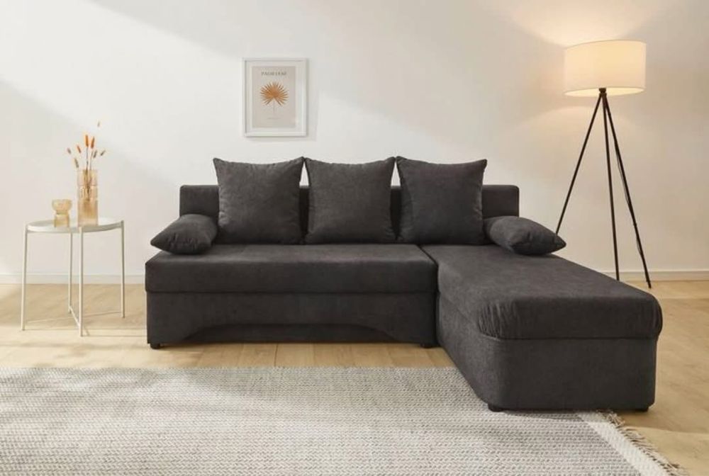 Coltar extensibil & reversibil cu lada de depozitare