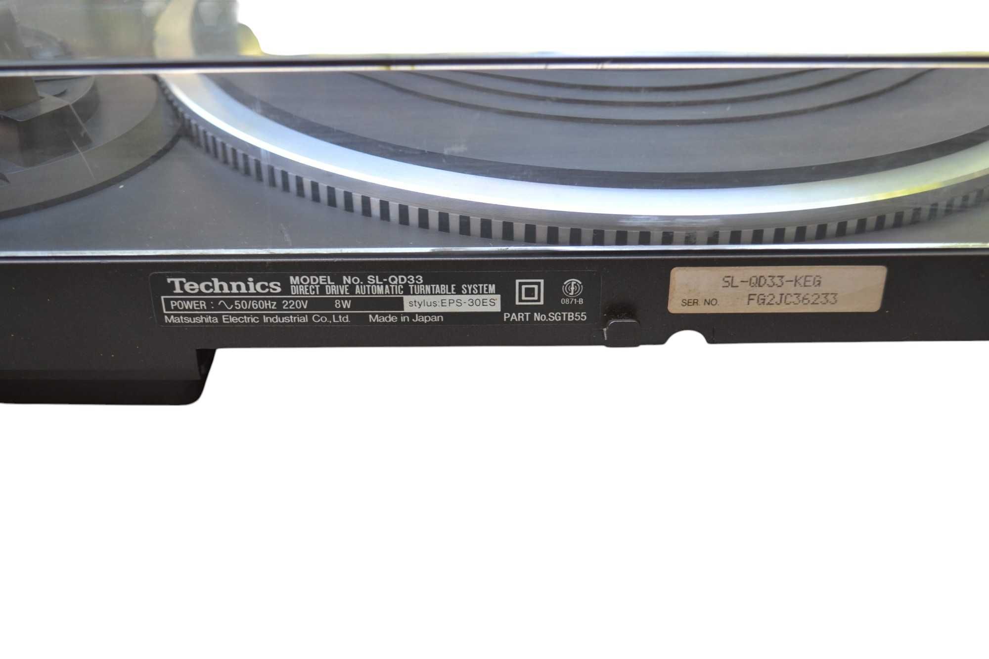 Pick-up Technics SL QD 33