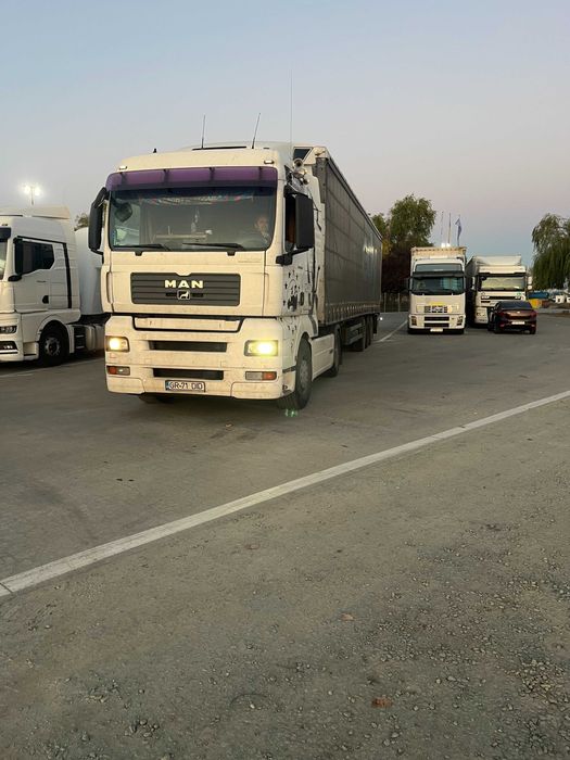 Ansamblu MAN TGA 440 Euro 5 si Semiremorca SCHMITZ