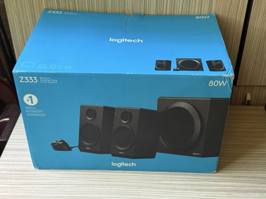 Sistem audio 2.1 Logitech Z333 multimedia speakers 40w rms
