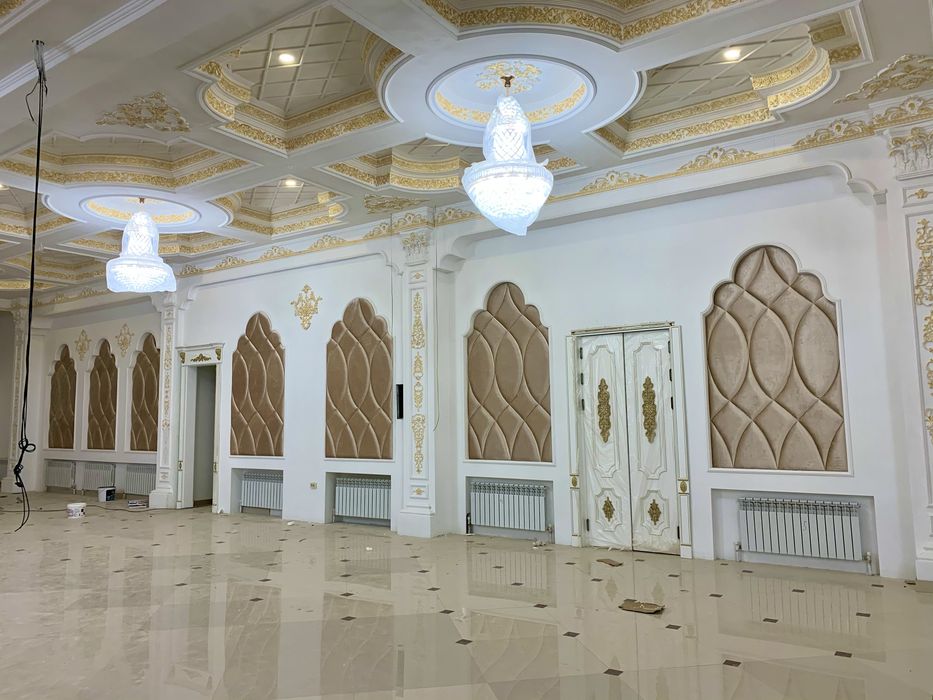 Мягкие стеновые панели из ткани