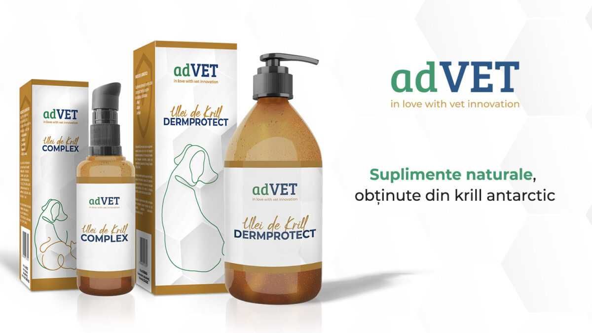 adVET Ulei de Krill Dermaprotect  / adVet Ulei de Kril Complex