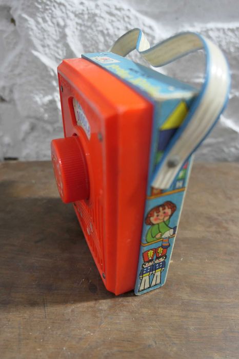 Vintage 1970s Fisher Pocket Radio Music Yankee Doodle Toy Muzicuta