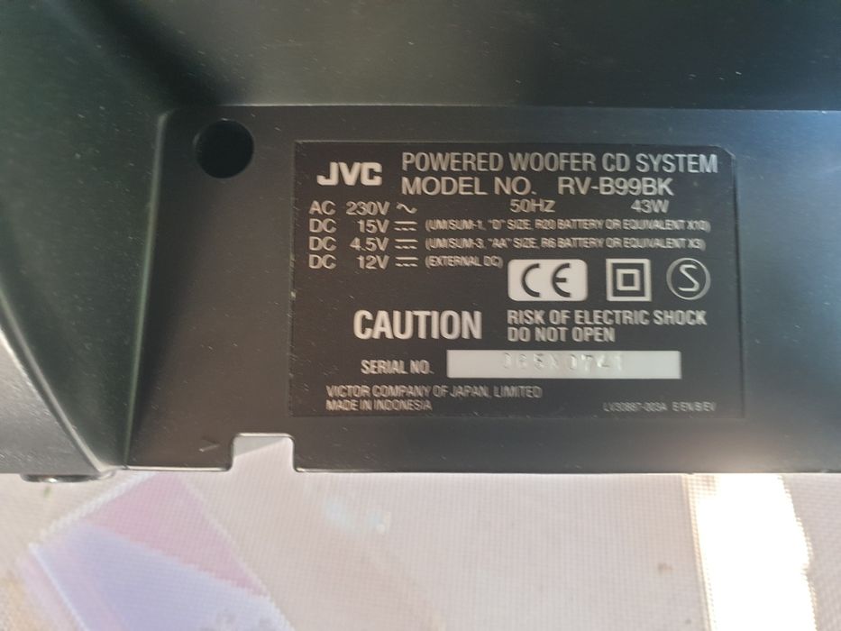 Sistem audio JVS