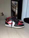 Air Jordan 1 Mid 'Black Fire Red'