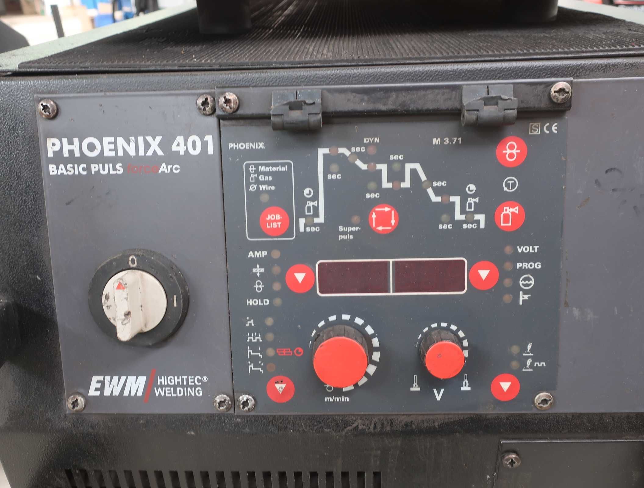 Заваръчен апарат, Телоподаващо, МИГ/МАГ, EWM Phoenix 401 Force Arc