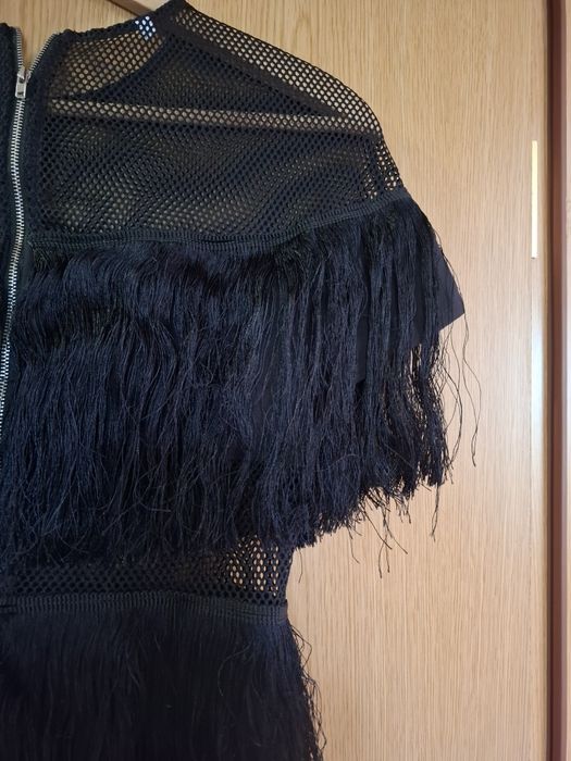 Рокля за повод черна