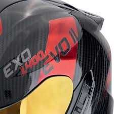 Мото каска за мотор SCORPION EXO-1400 EVO 2 CАRBON PLATED RED 2025