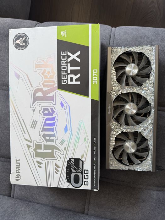Видеокарта RTX3070 Gamerock 8 gb