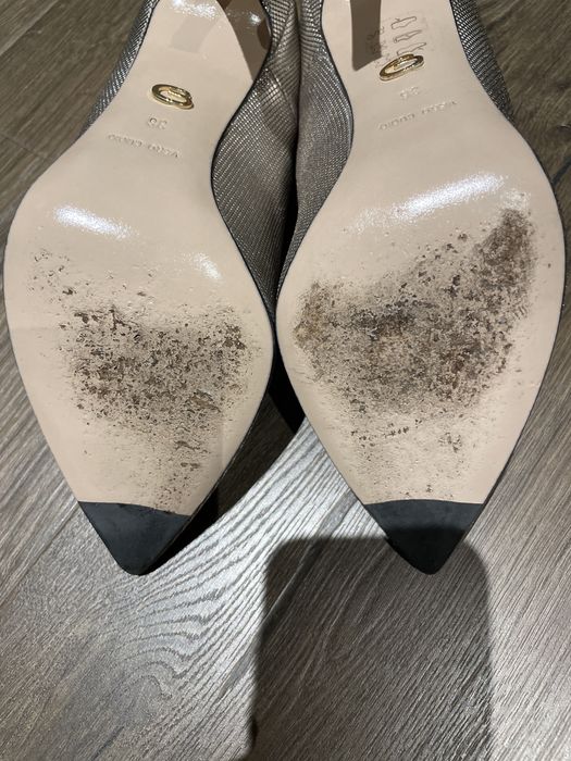 Pantofi Musette argintii 36