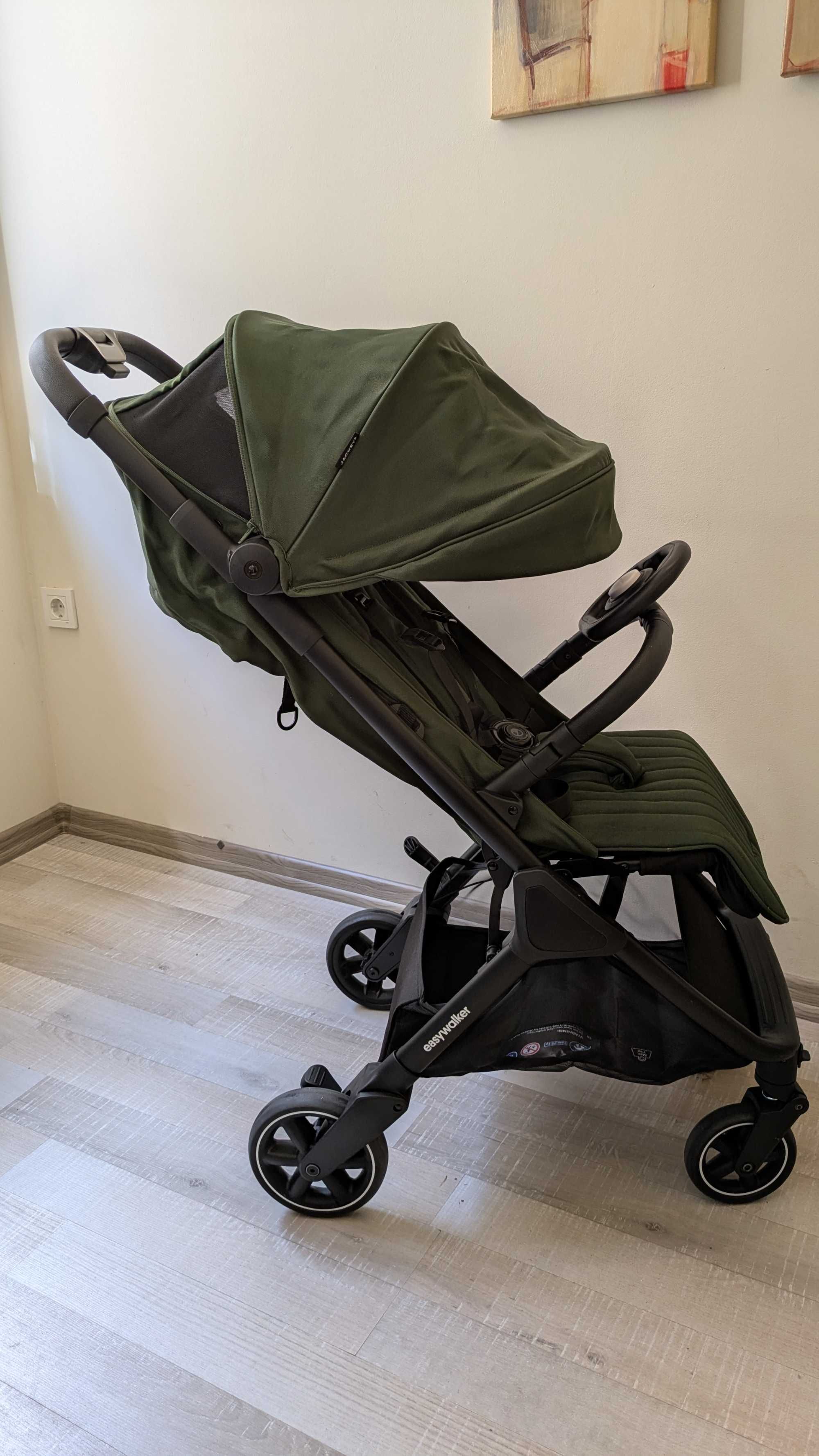 Детска количка Easywalker - Jackey 2, Deep Green