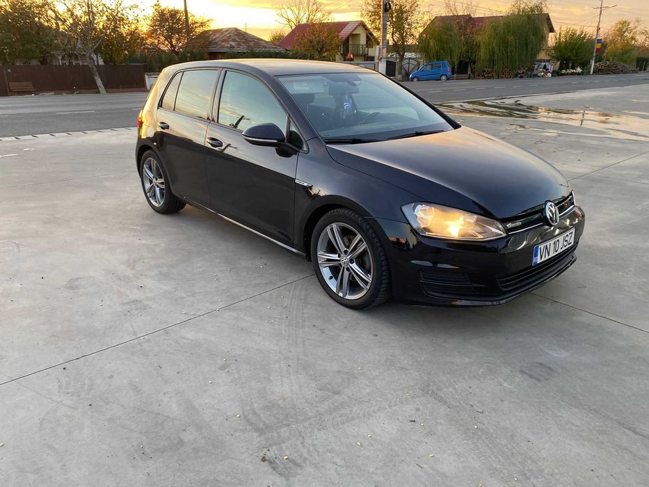 VW Golf 7 2014 1.6TDi 110 CP E5 6 trepte Clima Navi, Primul Proprietar