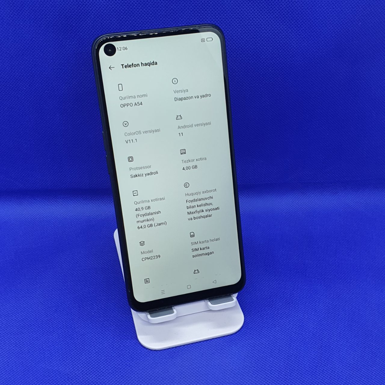 Oppo A54 sotiladi